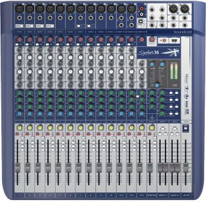 Mesa de mezclas SOUNDCRAFT SIGNATURE 16